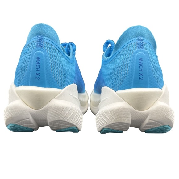 Hoka One One Mach X 2 Men's Size 9.5D 1155119-SYWR Blue Running Sneaker Shoe - Picture 4 of 13